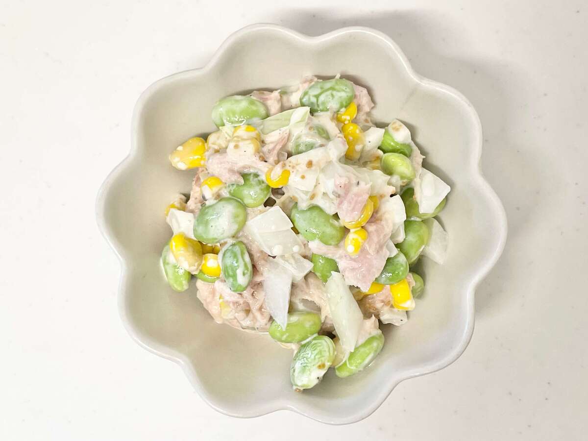味の素公式「枝豆のツナマヨサラダ」