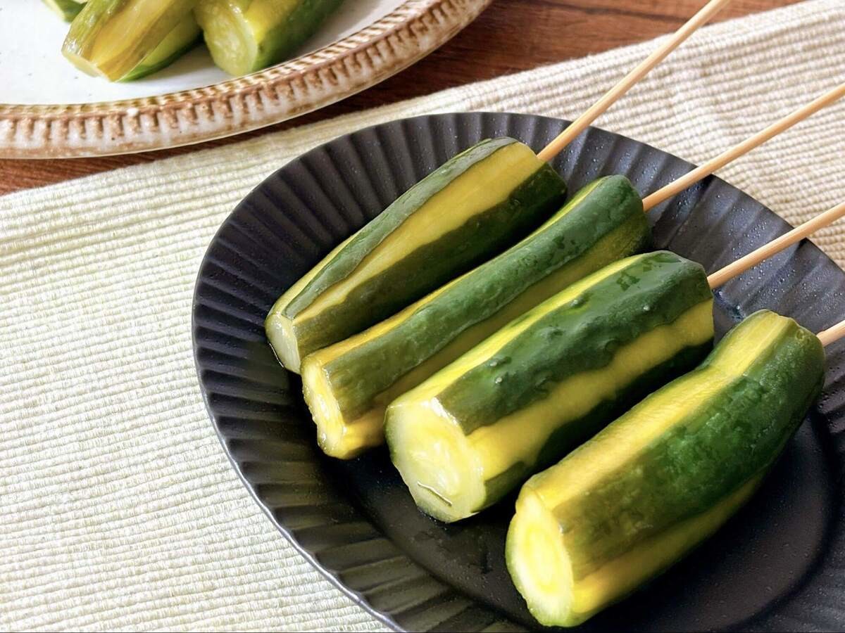 1番美味しくて簡単なきゅうりの一本漬けの作り方！