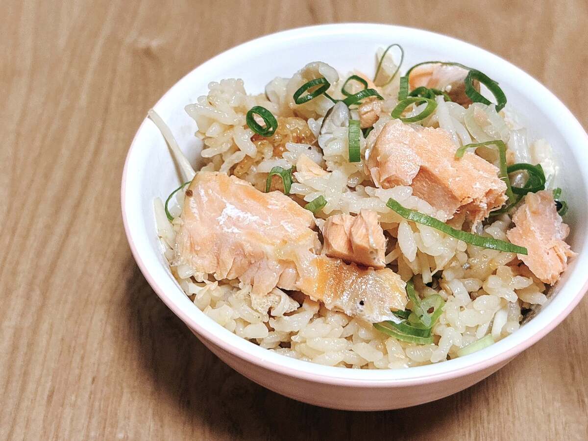 「焼き肉のたれで炊き込みご飯」