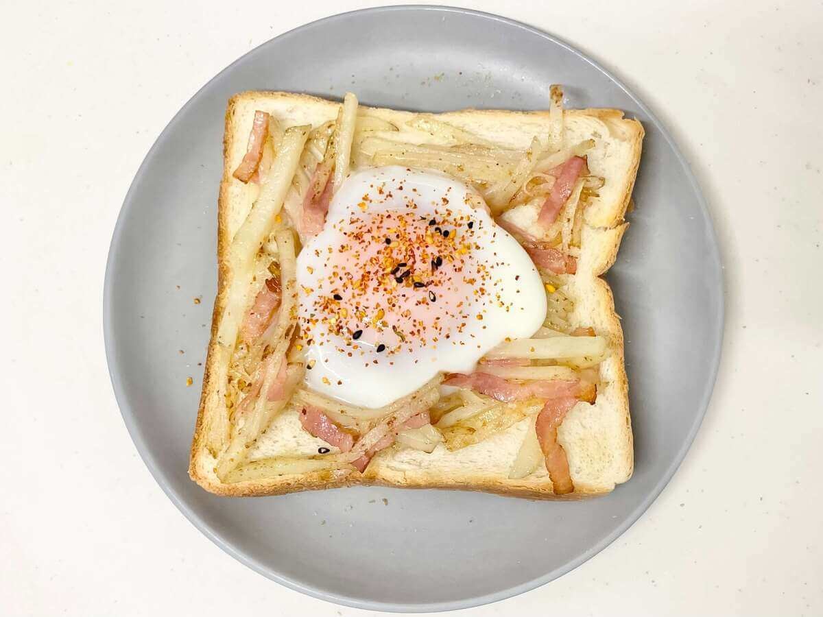 ZIP!「月見トースト」