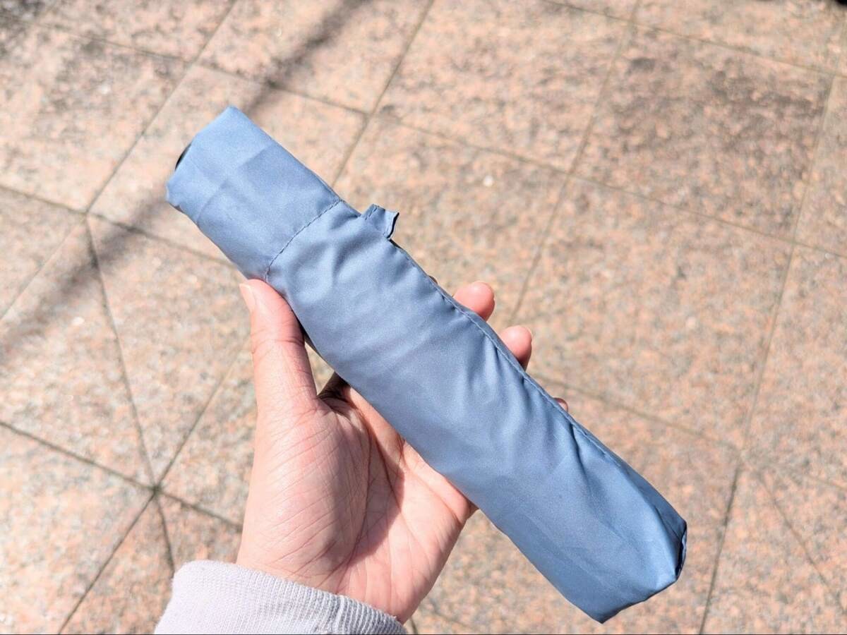 持っているのを忘れちゃう軽さ!?折りたたみ傘