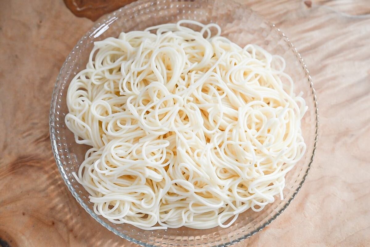 揚げなすそうめん