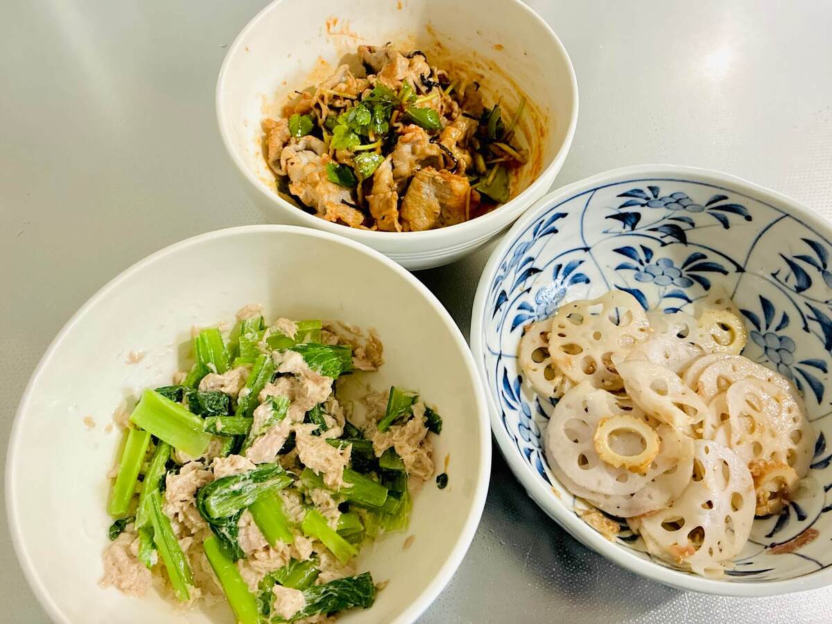 和田明日香さん「まとめ茹で弁当」