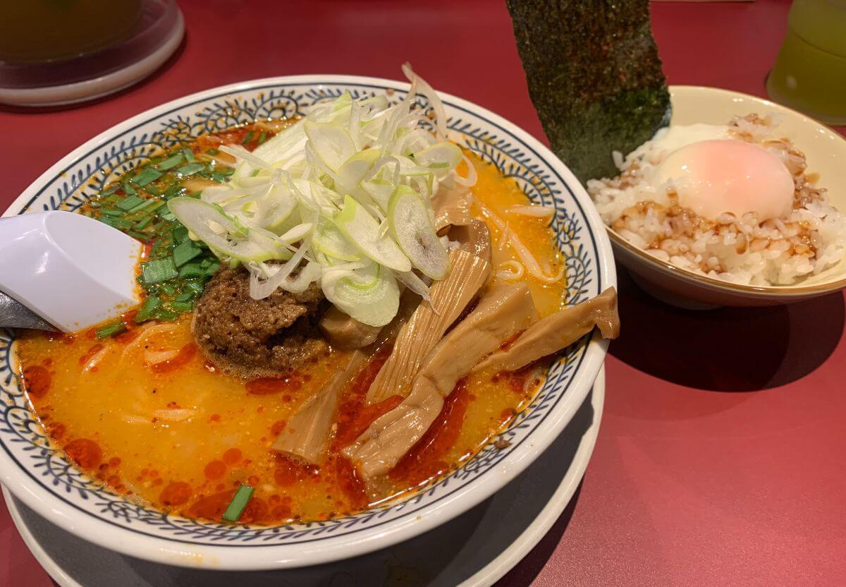 お気に入りの「丸源ラーメン」