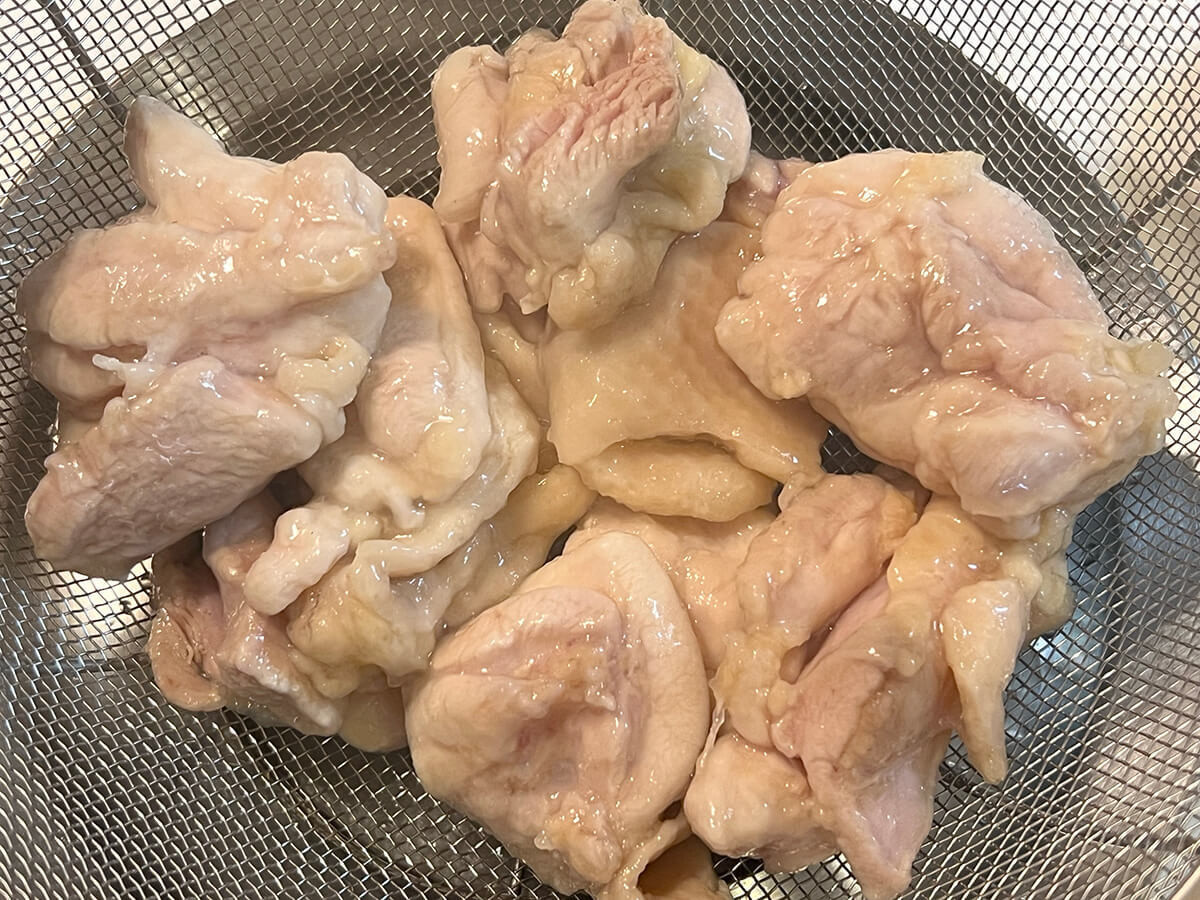 しっとり鶏のニラたま
