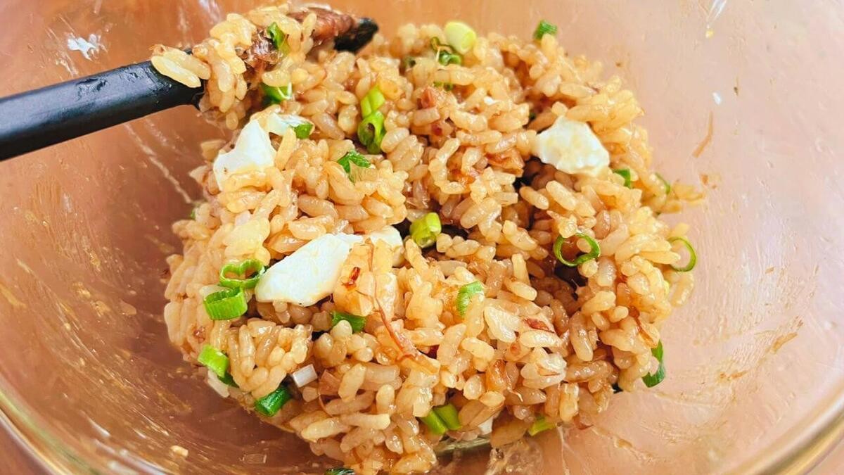 おかかクリチおにぎり