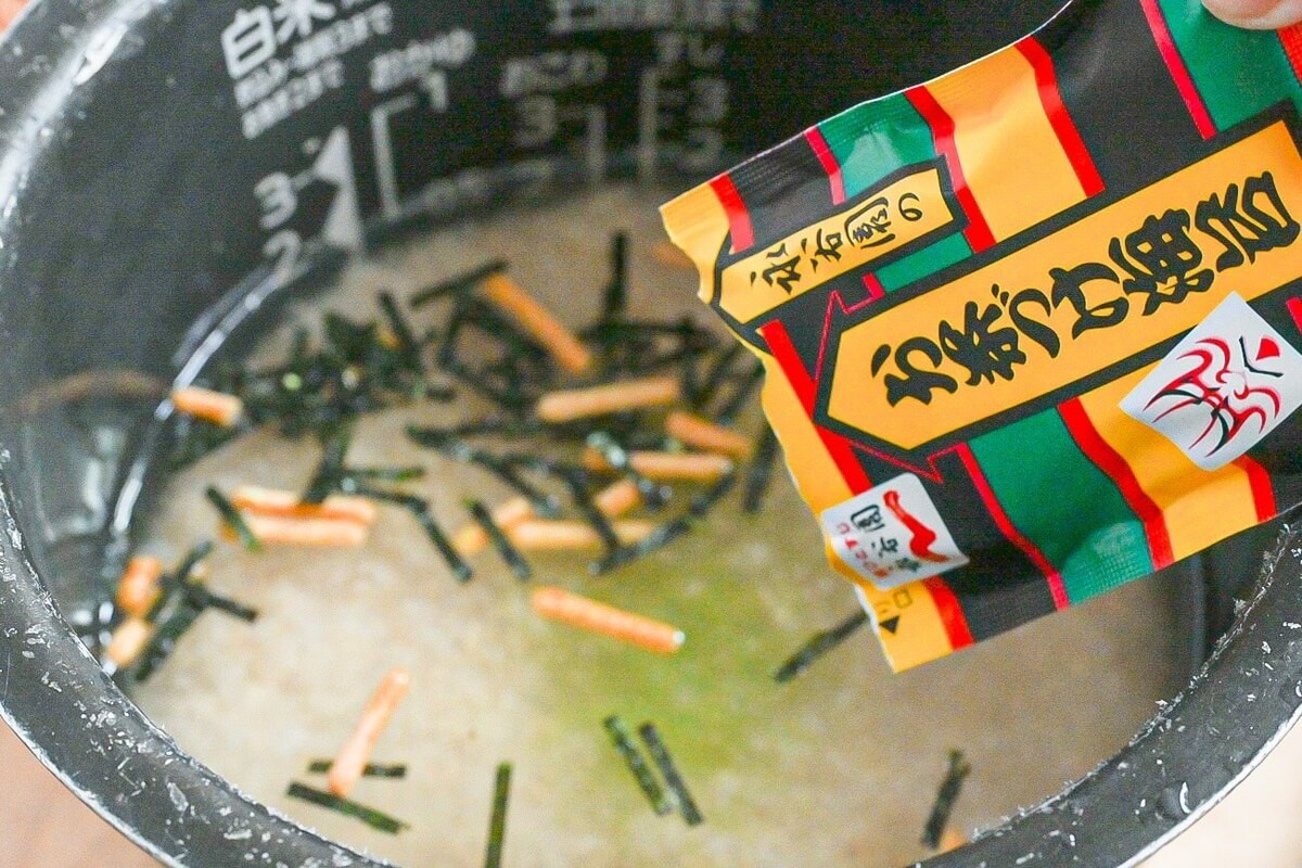 塩鮭の炊き込みごはん