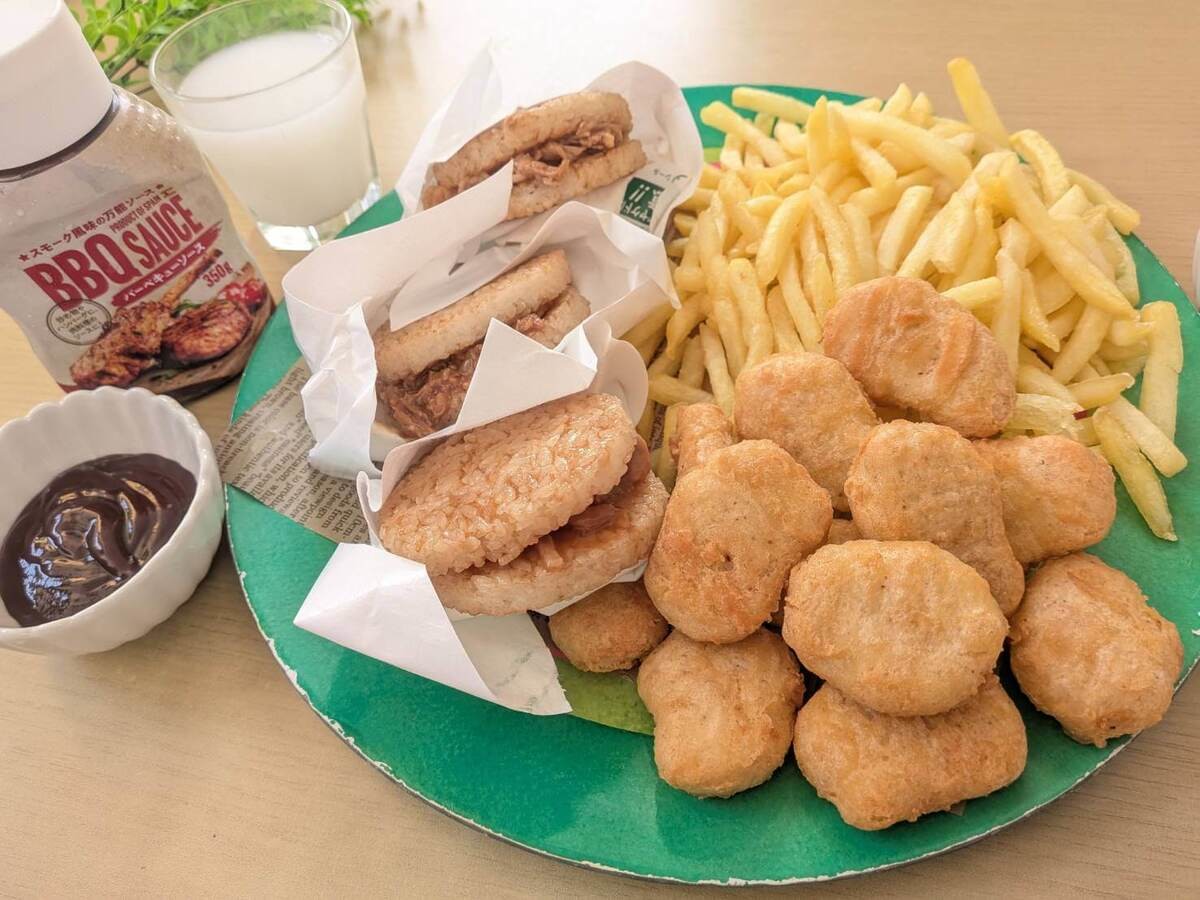 業務スーパー食材でハンバーガーパーティー