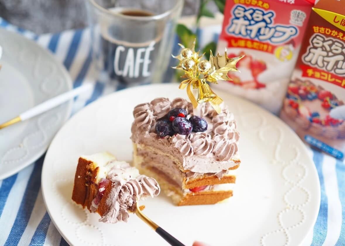 ちょこっと使いたい時に便利！「らくらくホイップ」