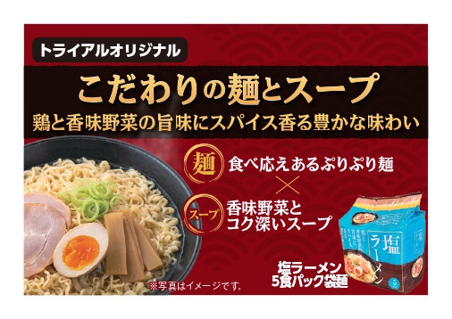 「トライアル袋ラーメン」シリーズ