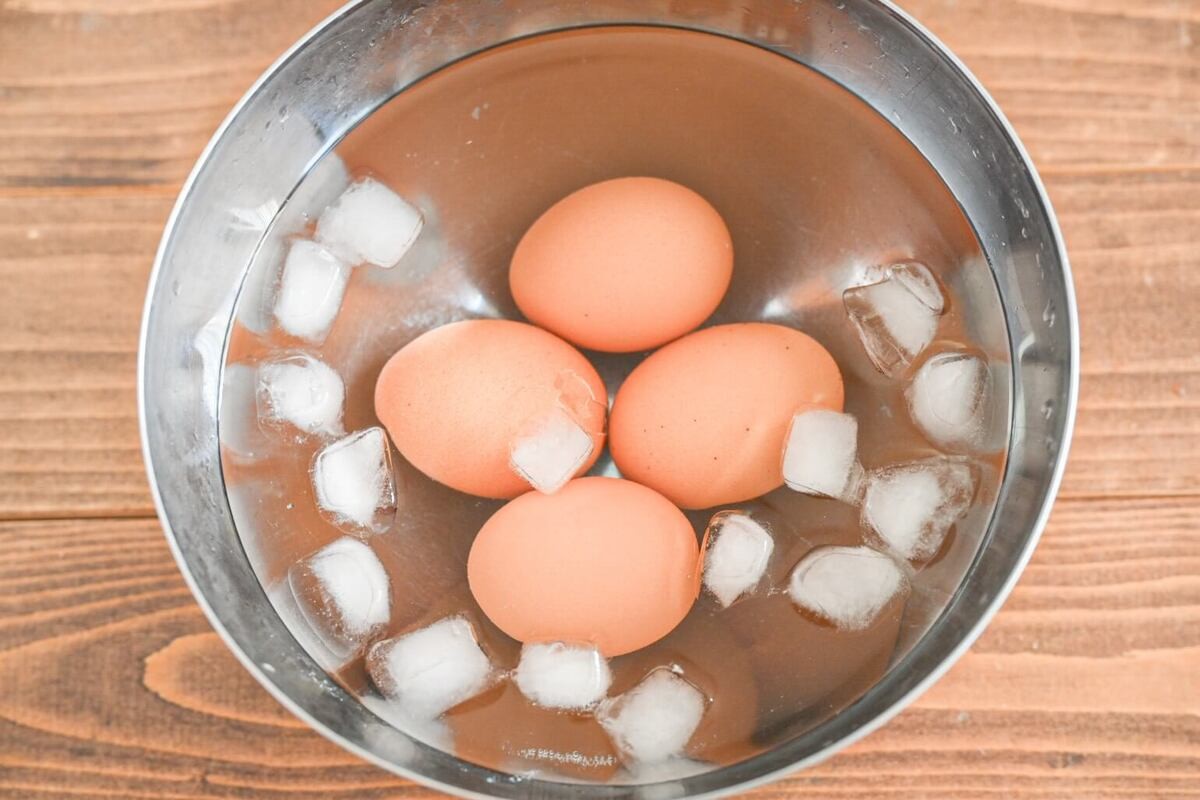 塩こんぶめんつゆ味玉