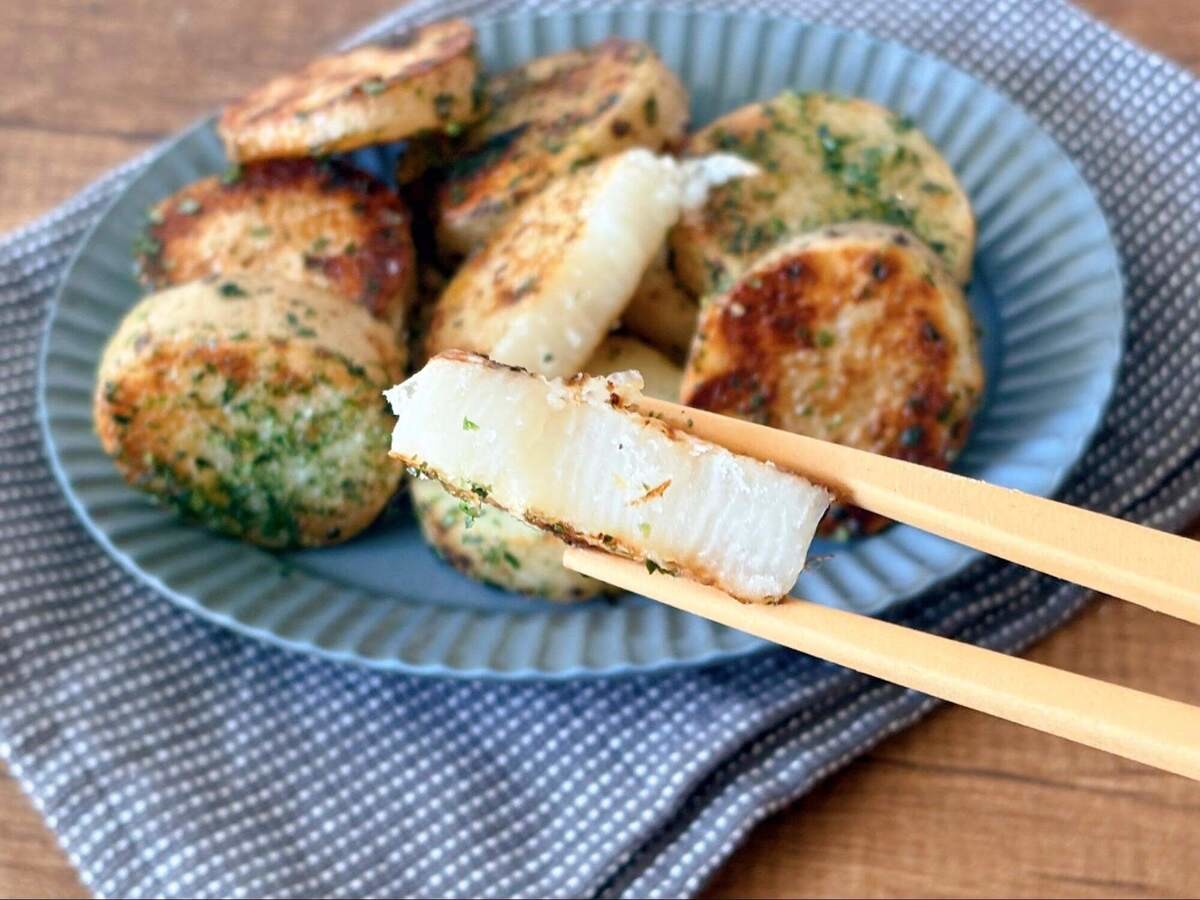 至高の長芋ステーキ