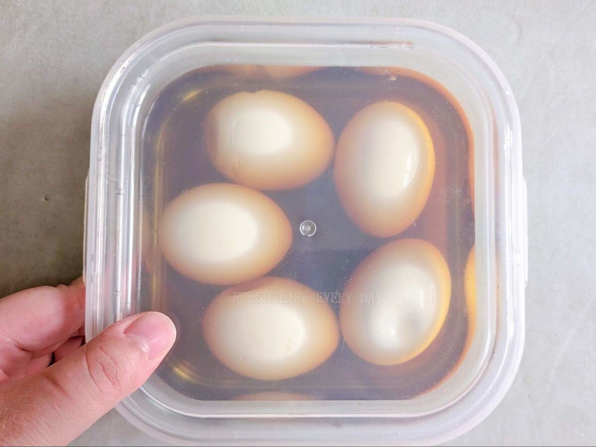 辻希美さん「【激ウマ】煮卵」のレシピ