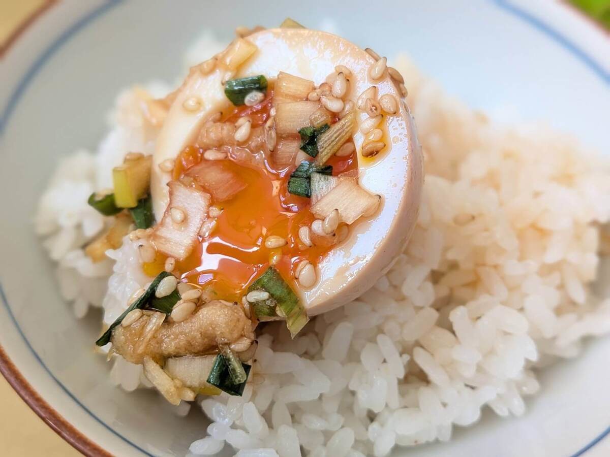 鳥羽周作さん「麻薬卵」のレシピ