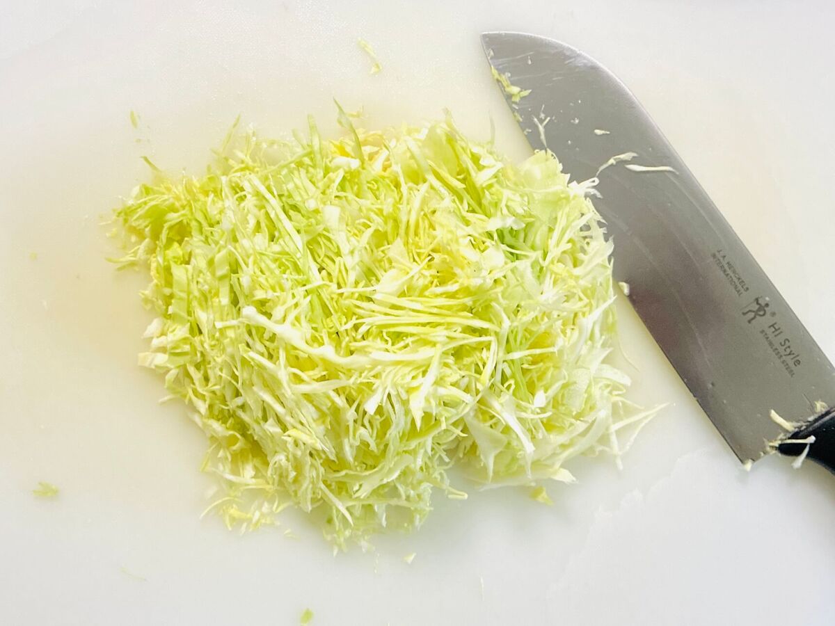 キャベツたっぷりマグカップスープ