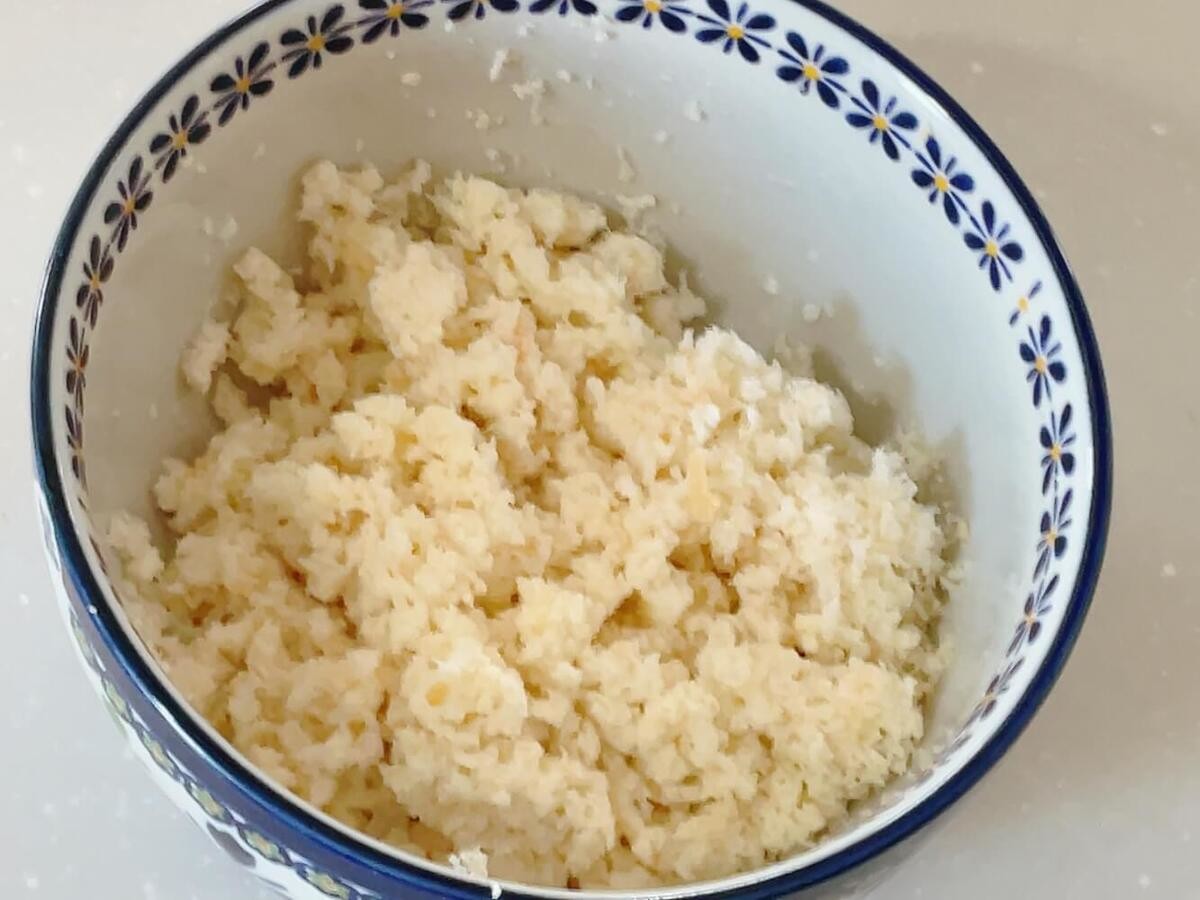 ハンバーグに氷(クラッシュアイス)を入れて焼くレシピ