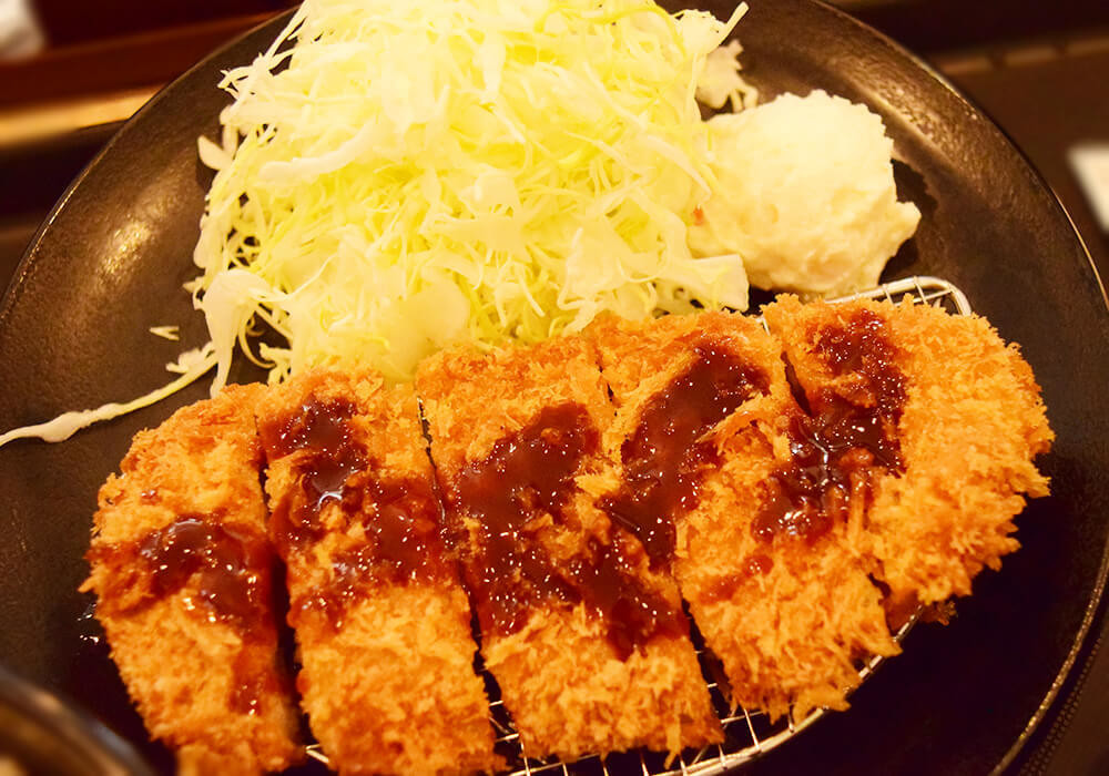 松のや「得朝ロースかつ定食（小鉢無し）」