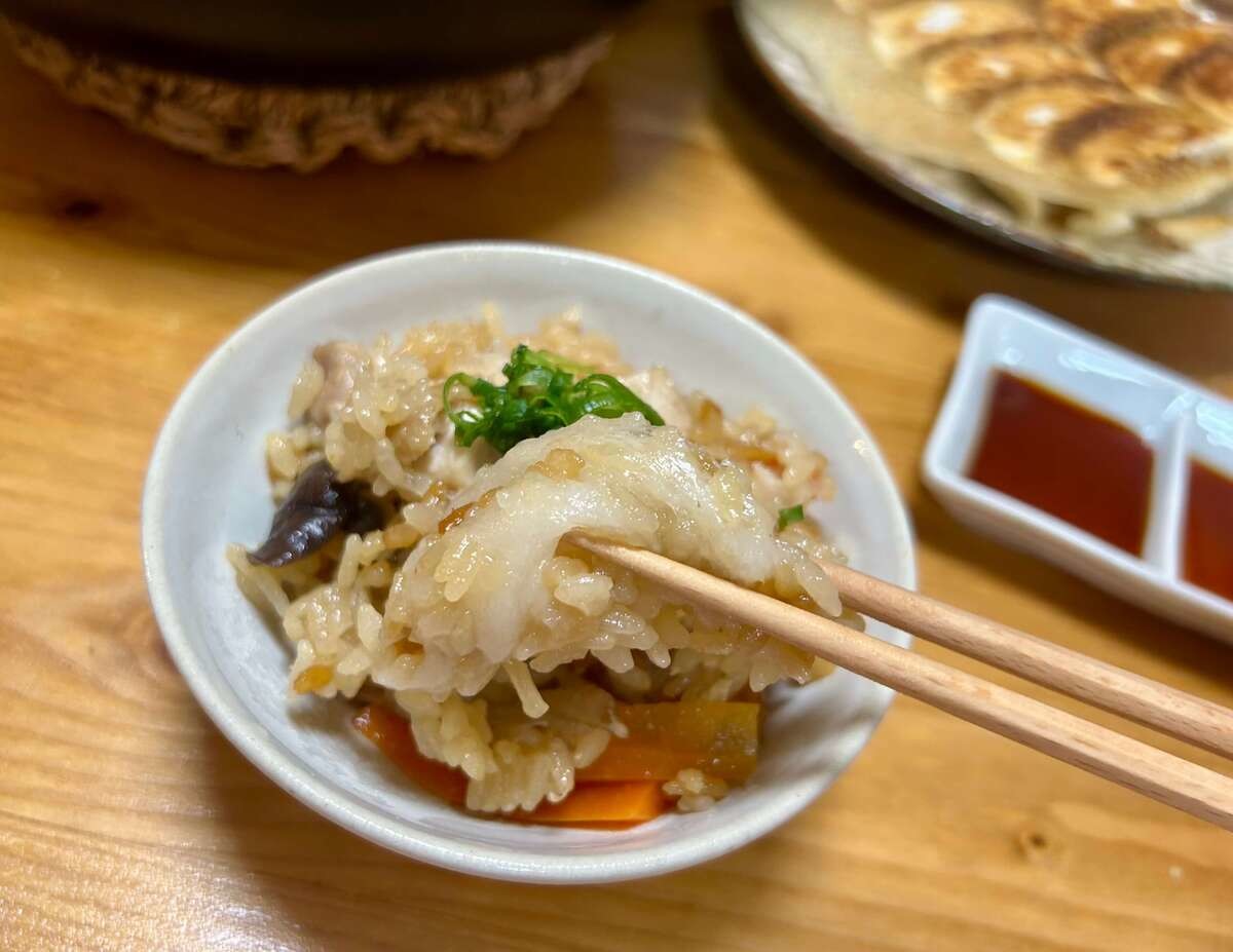 キッコーマン公式「もちもち五目おこわ」