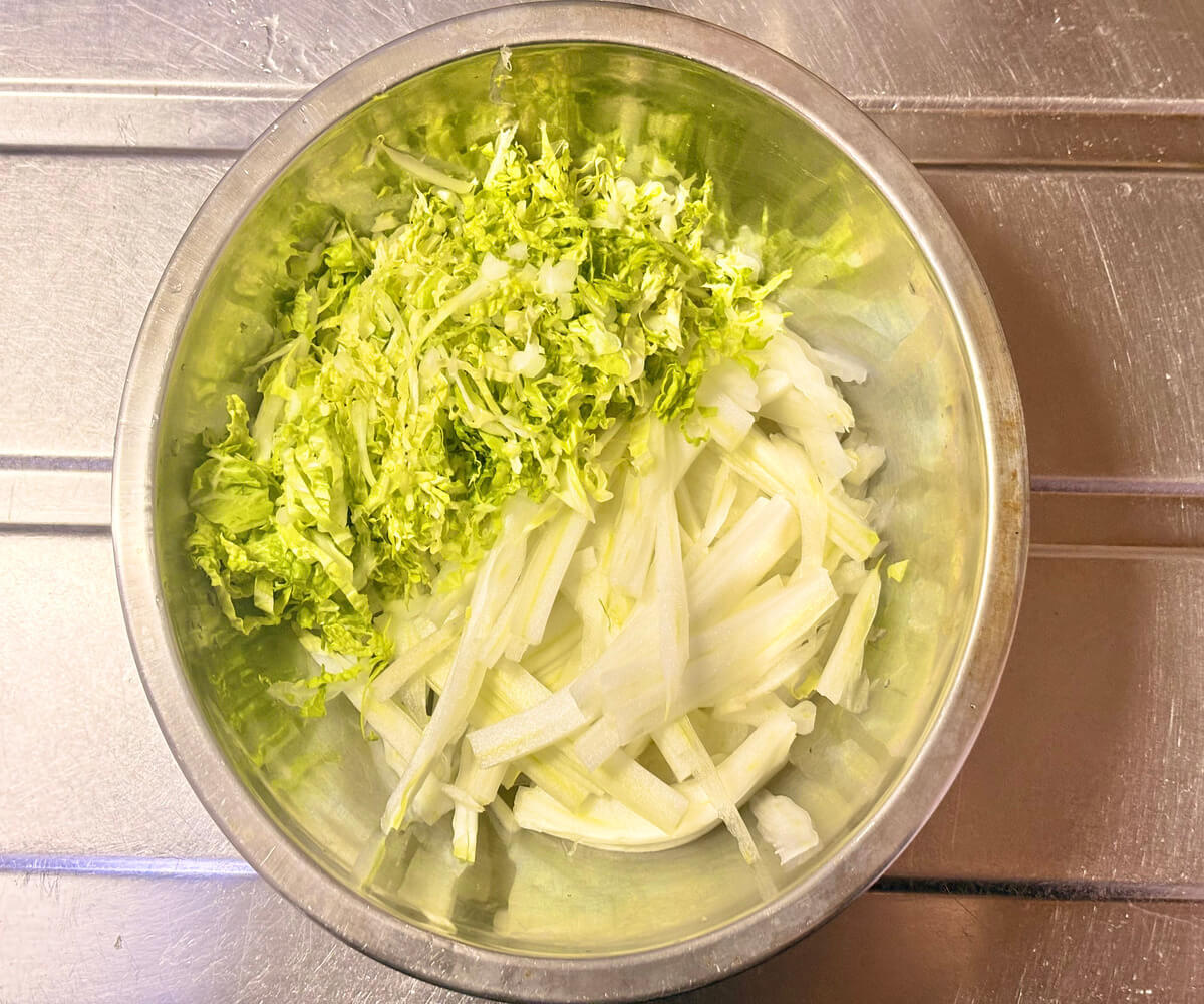 スパニッシュ白菜オムレツ