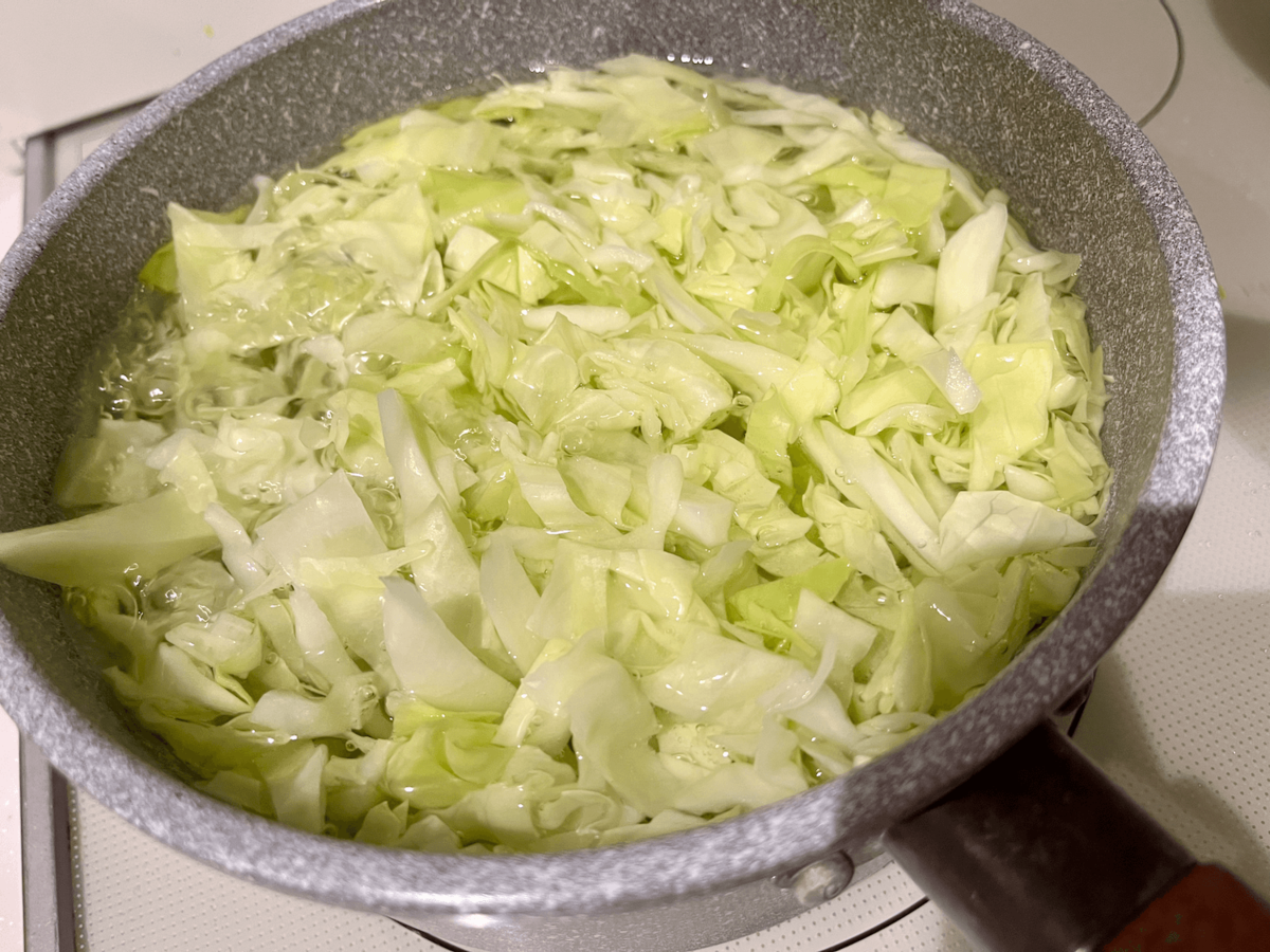 大阪王将「キャベツの切り方」