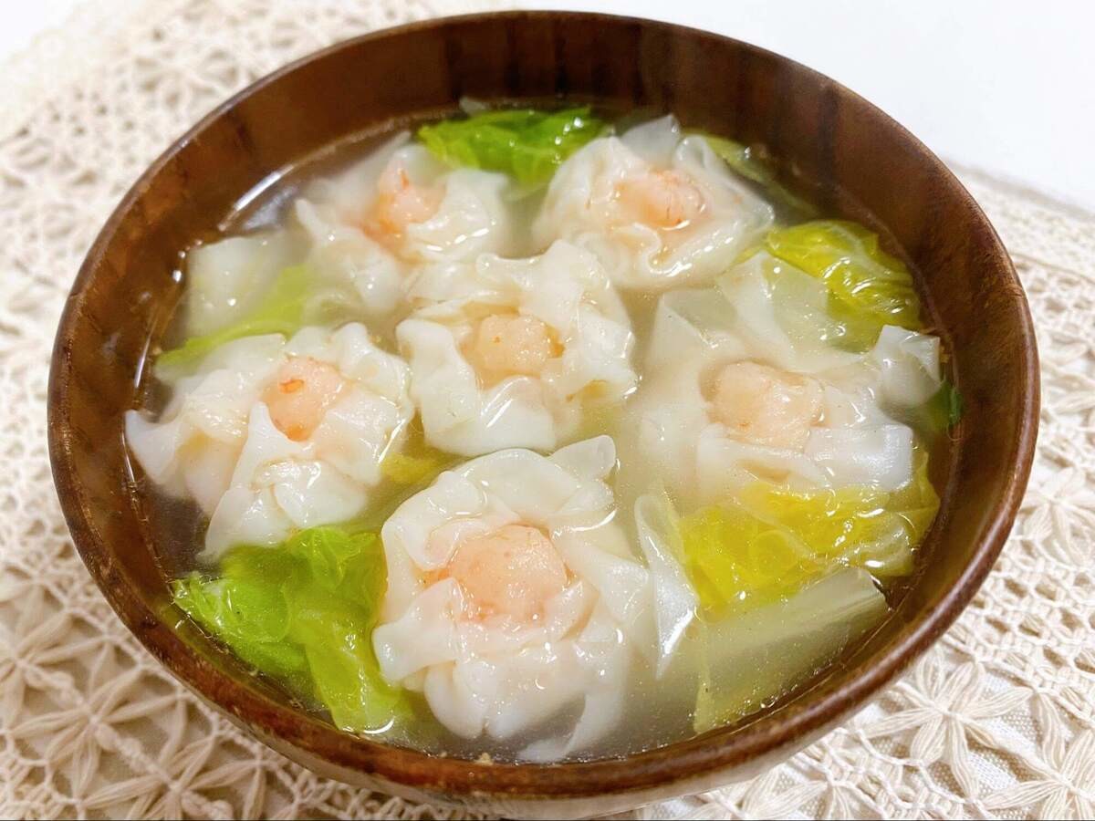 味の素冷凍食品公式「海老焼売と白菜のぽかぽか生姜スープ」