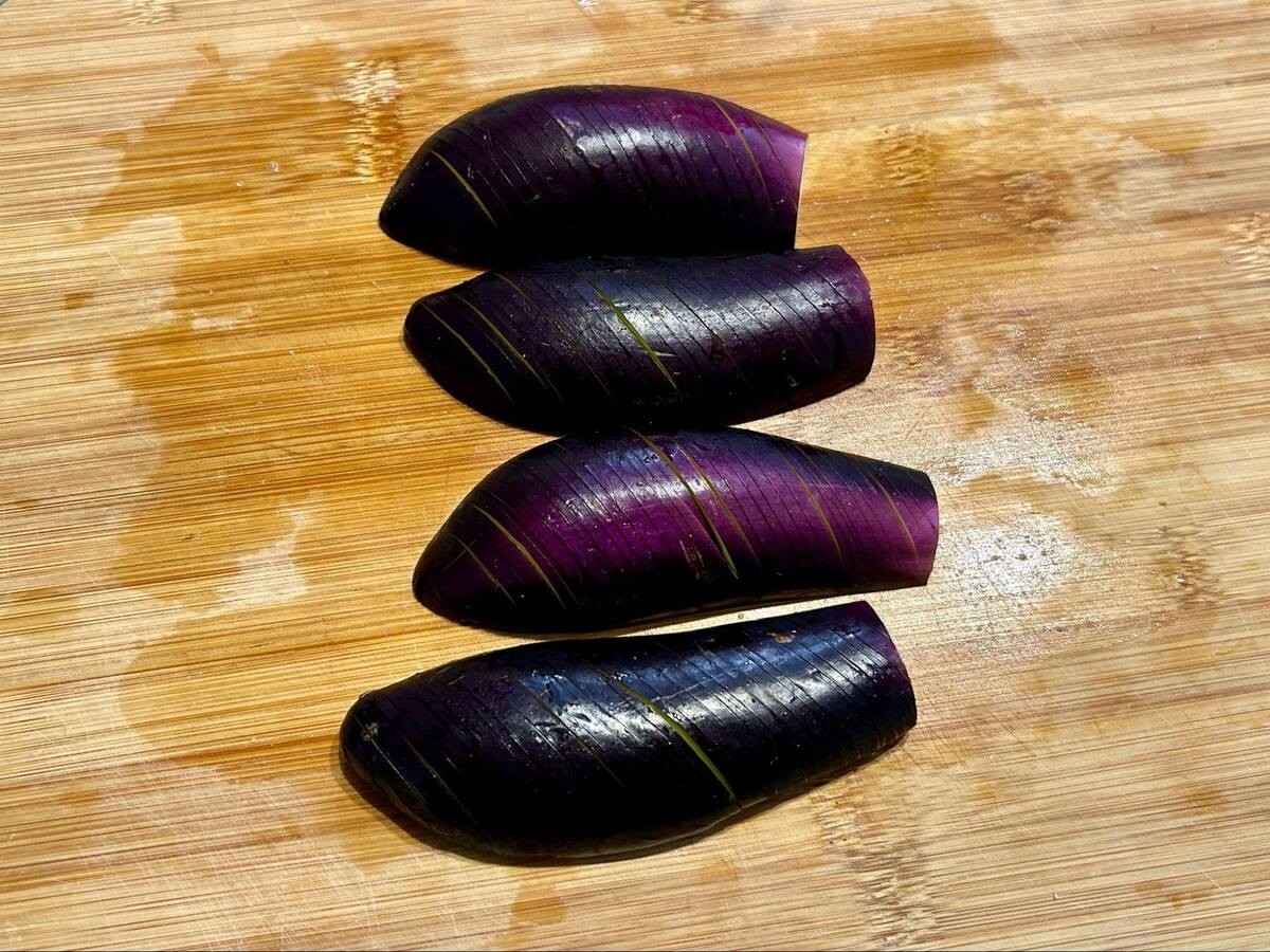 なすのさっぱり焼きびたし