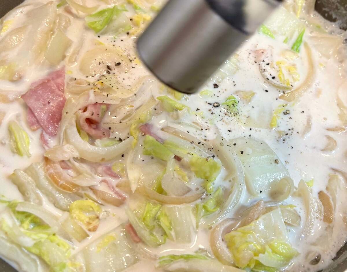 なお｜農家のおかんのお野菜レシピ「白菜のクリーム煮」