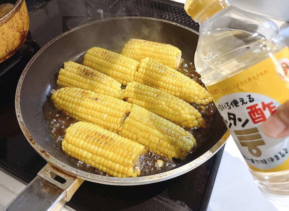 焼きとうもろこし