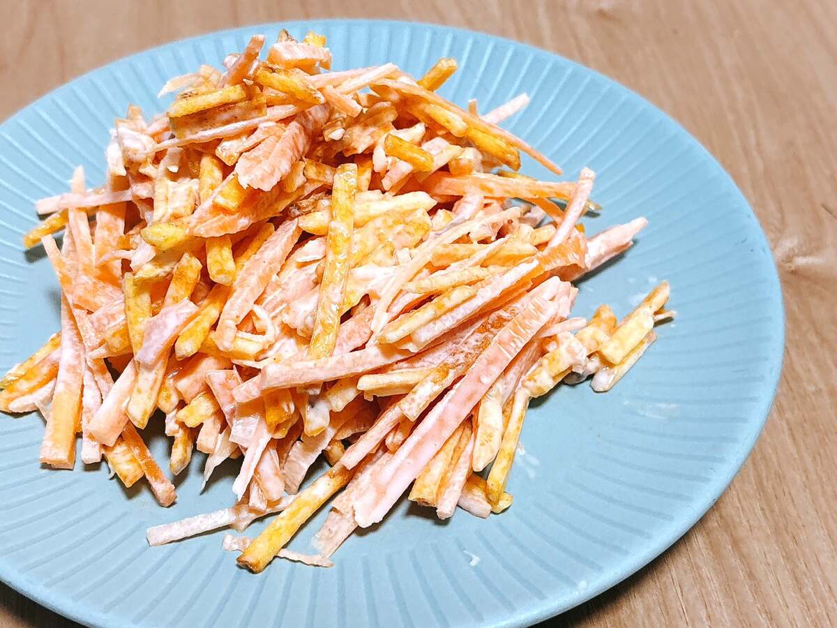 湖池屋公式「カラムーチョにんじん」のレシピ