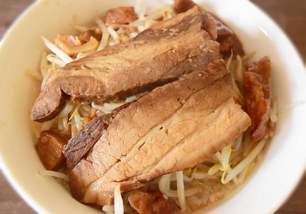 ガッツリ系ラーメン作り