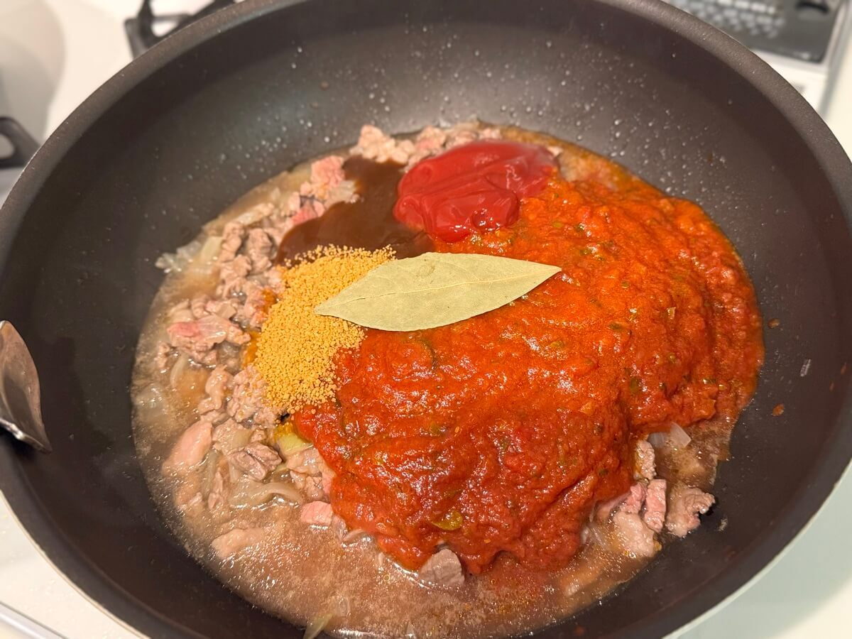 木村拓哉さん「木村拓哉ミートソースパスタ」