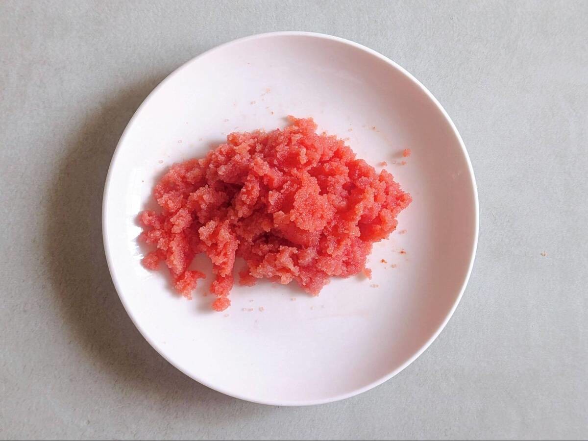 本田翼さんが作った「長芋のお好み焼き風」