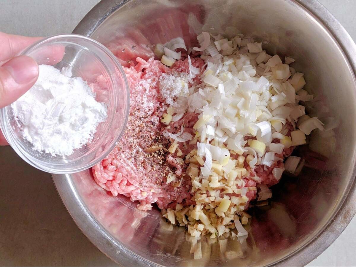 河野雅子さん「肉だんごの中国風煮物」