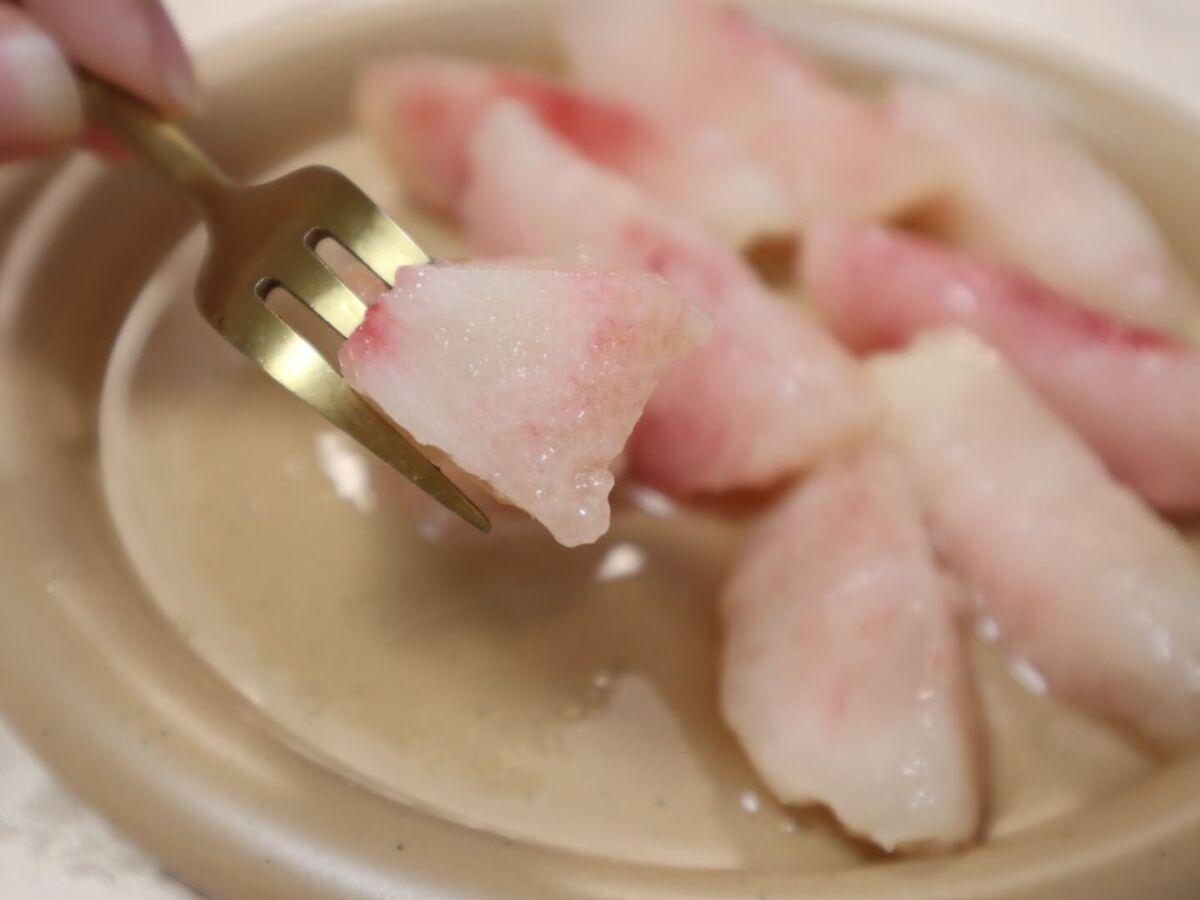 桃の意外な保存方法