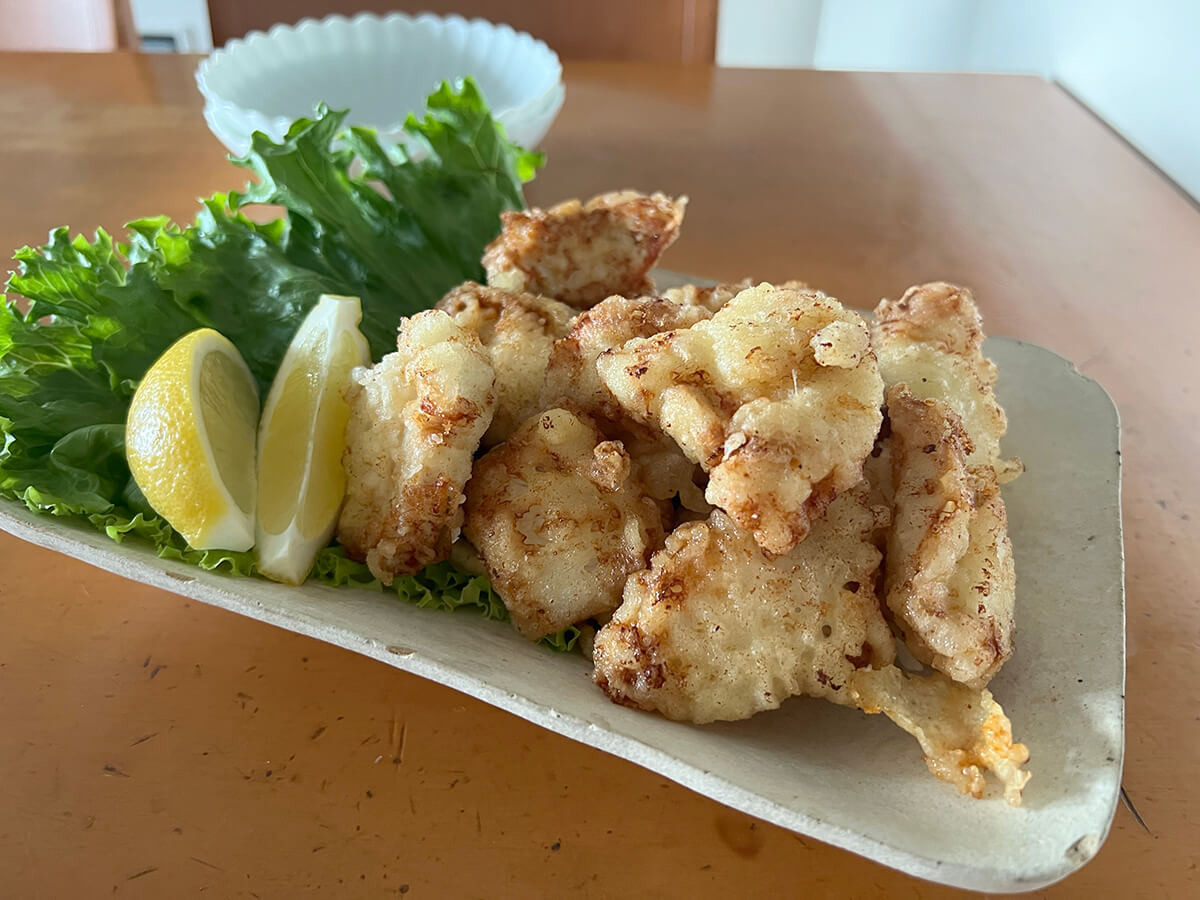 キッコーマン「サクサク鶏天･とり天【鶏むね肉を簡単な衣で】」のレシピ