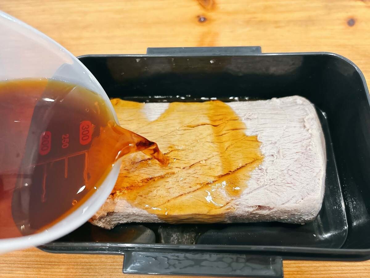 野本やすゆきさん「まぐろの漬けっぱなし」のレシピ