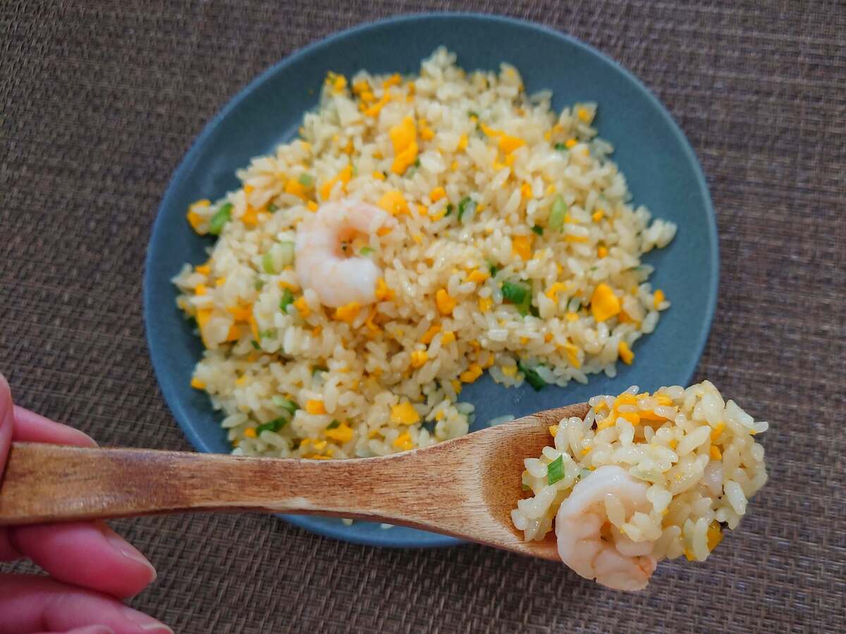次世代的進化の冷凍チャーハン「たっぷり卵のえび炒飯」