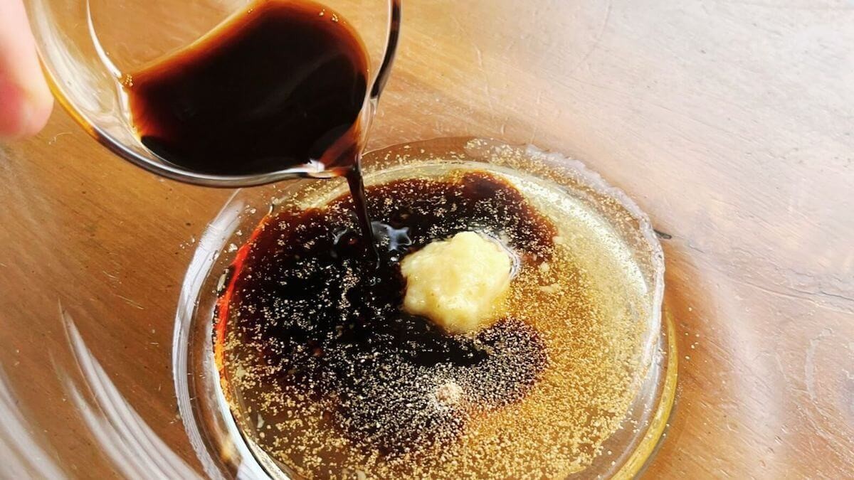 爆速ナスの煮浸し風