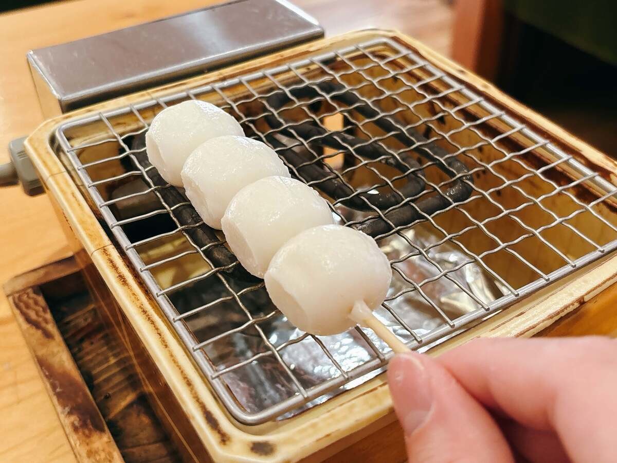 コメダの和喫茶「おかげ庵」のだんご三昧