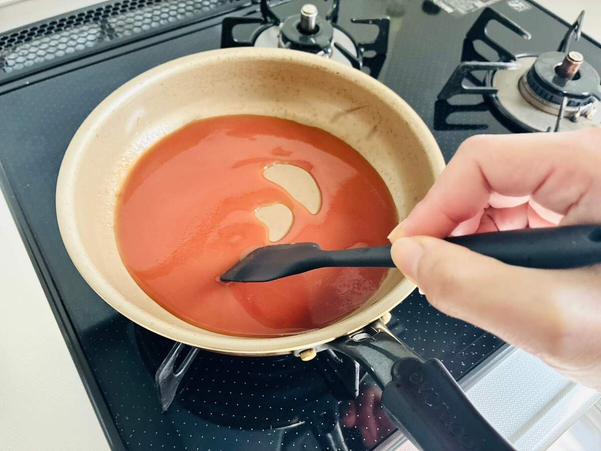 卵1個でふわふわ かさまし“かま玉”