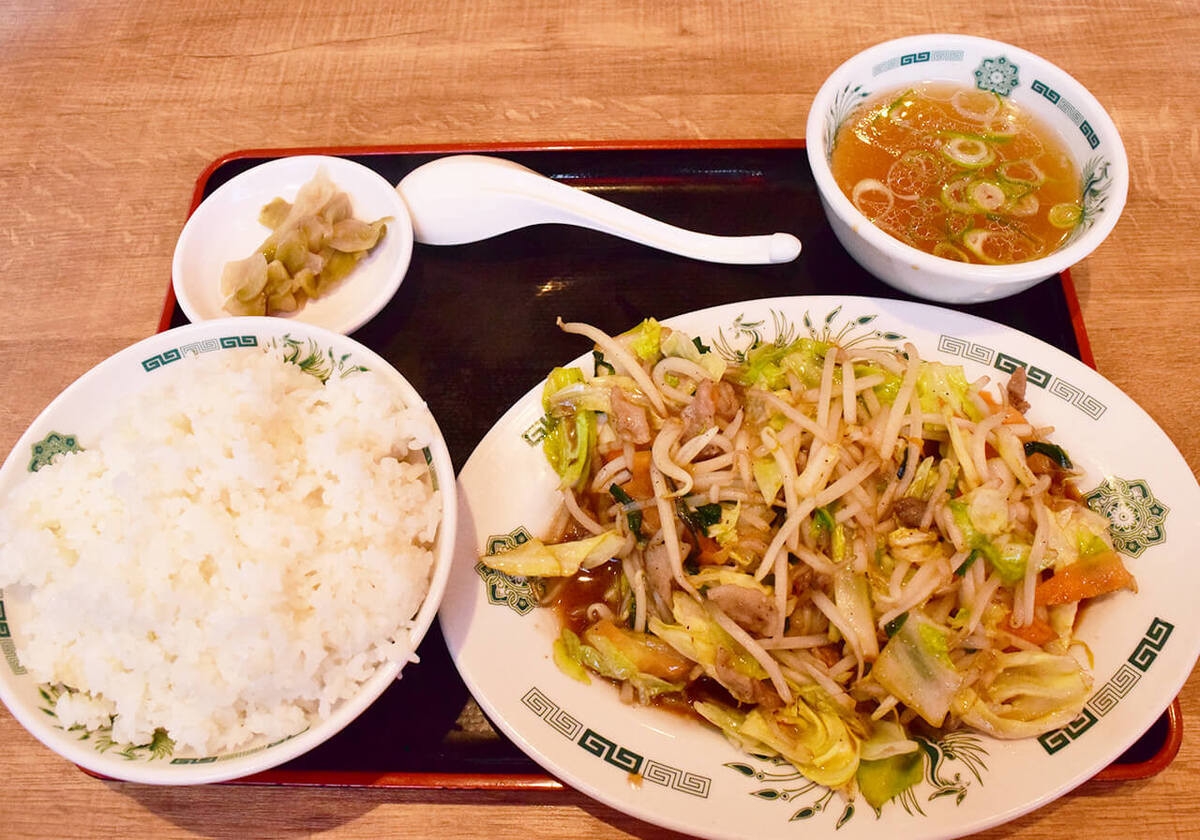日高屋「ラ・餃・チャセット」実食レポ