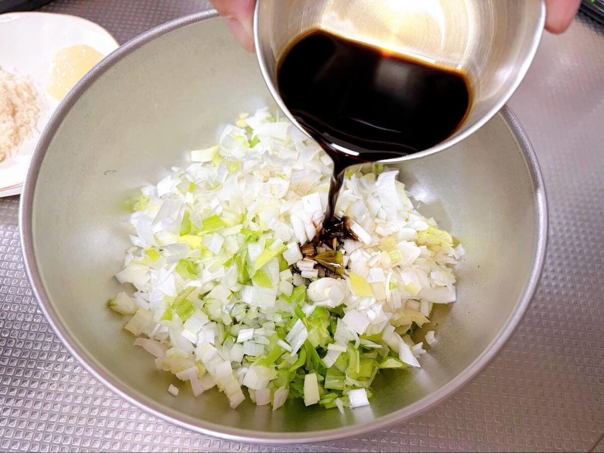 まりこさん「甘酢ねぎチキン」のレシピ