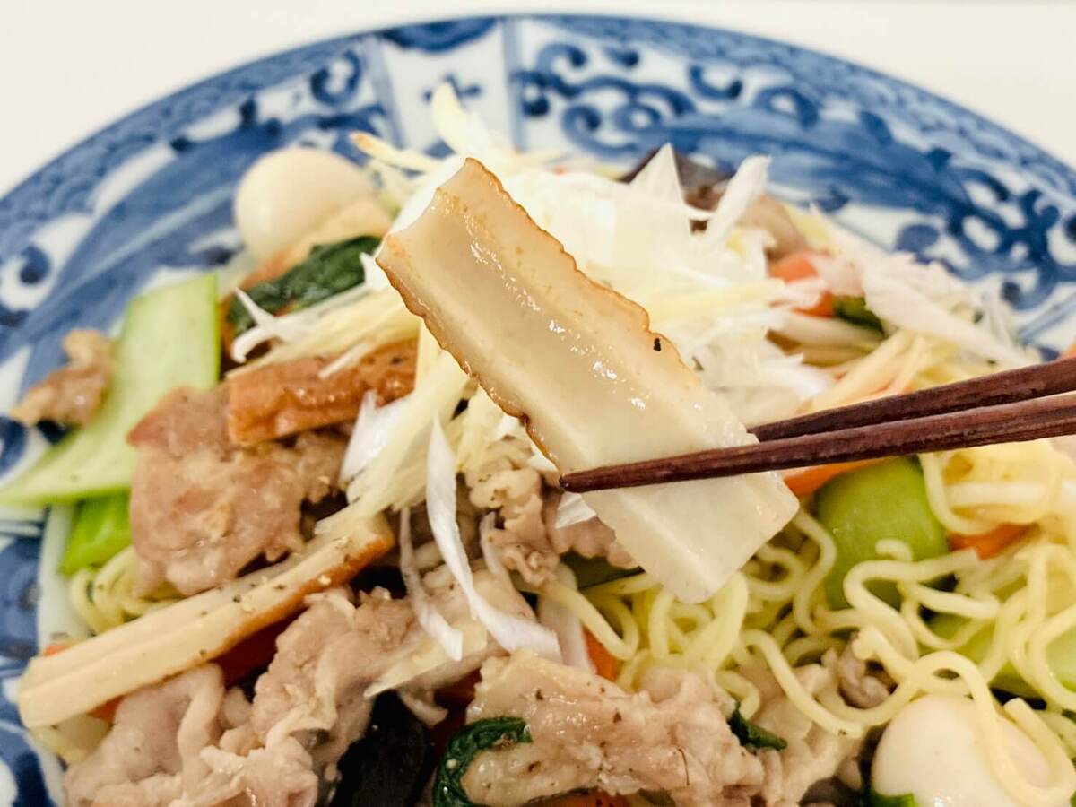 八宝菜あんかけ焼きそば