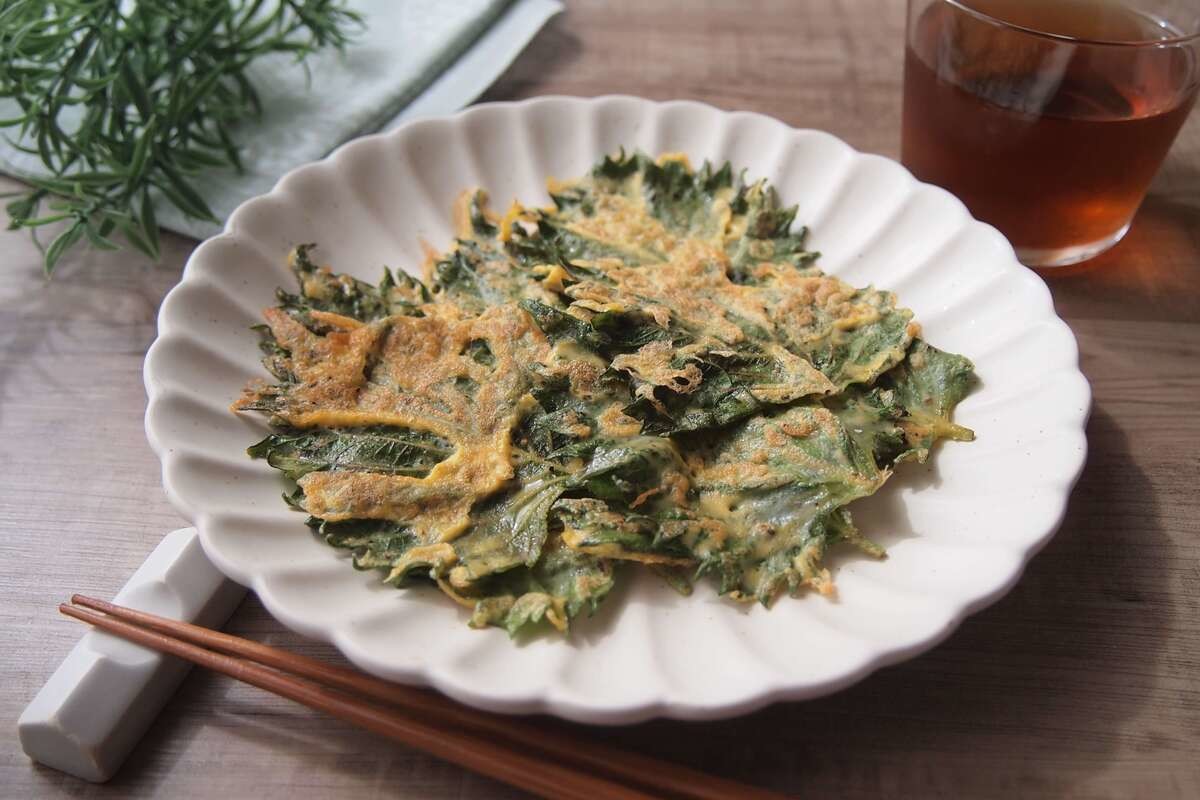大葉が主役！簡単副菜レシピ「大葉の黄金焼き」
