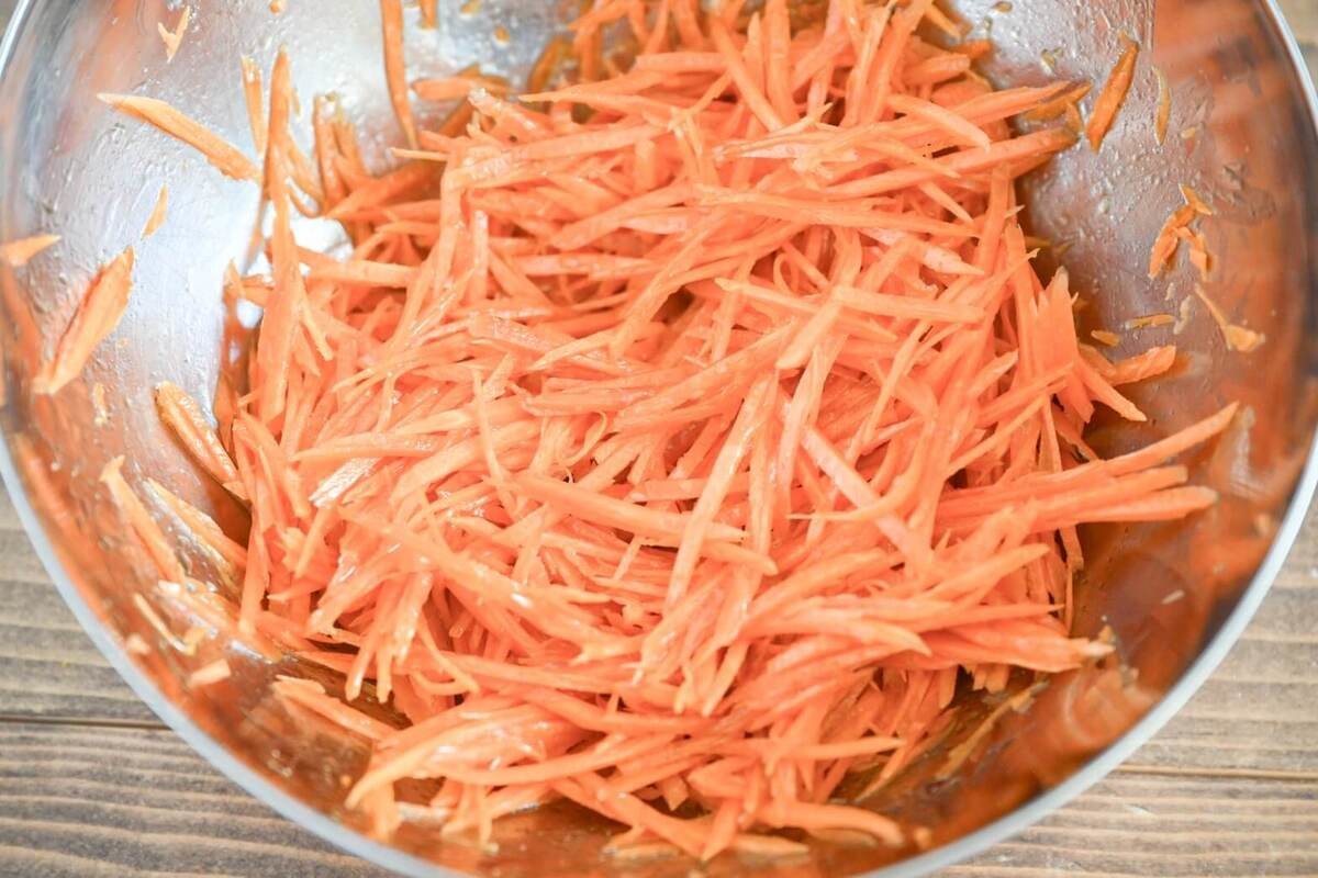 創味食品「5分でかんたんキャロットラペ」のレシピ