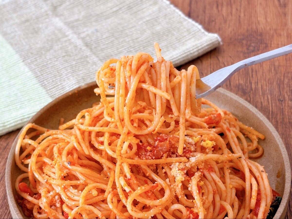 おうちでsio「基本のトマトソースパスタ」