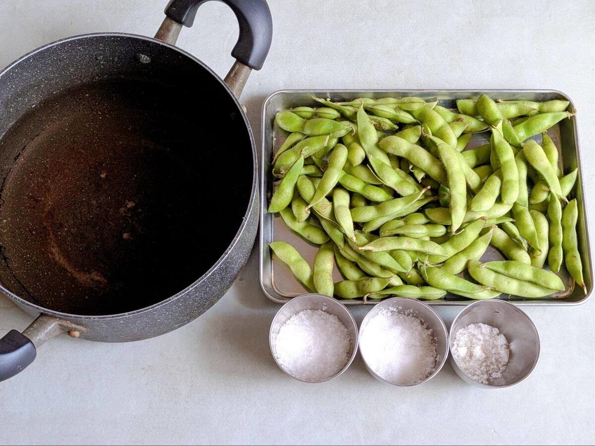 枝豆の茹で方】