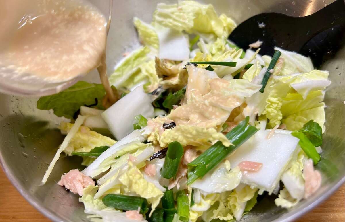 和田明日香さん「白菜のちぎり和え」