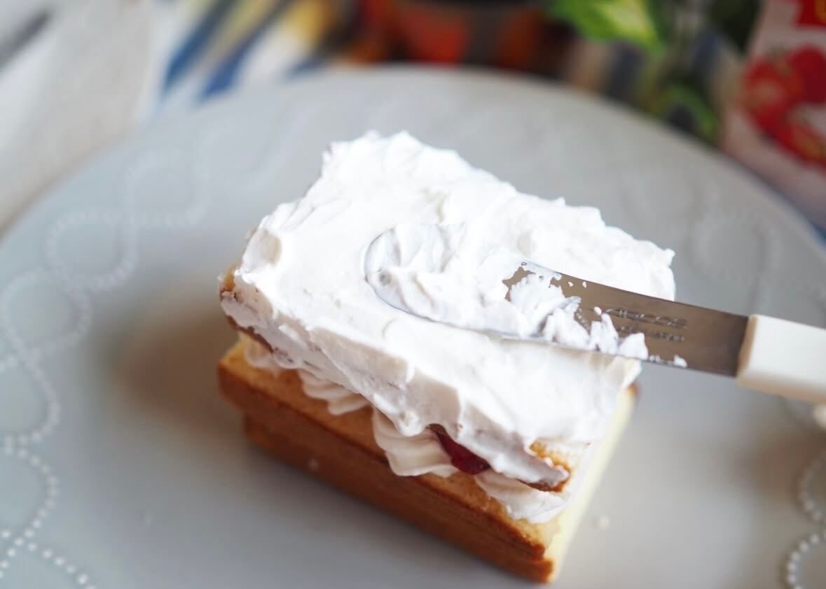 ちょこっと使いたい時に便利！「らくらくホイップ」