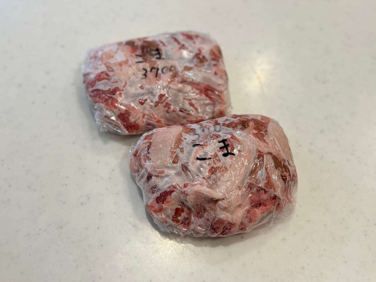 「1食分ずつ冷凍して、立てて収納する」冷凍保存術